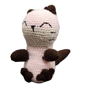 Handmade Amigurumi Crochet Otter Soft Toy Doll Custom Toys Dolls